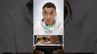 JAMAL MUSIALA: GUESS THE PLAYER from their EYES FOOTBALL QUIZ  #shorts #soccer