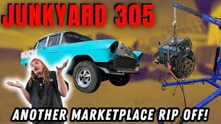 Junkyard 305 SBC Gamble-Will It Even Turn Over?! Stop Buying Junkyard Motors!