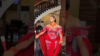 Ruby Ojiakor traditional wedding . The show stopper herself #nollywoodactress #naijaentertainment