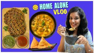 HOME ALONE VLOG | DIML | BREAKFAST TO DINNER