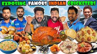 EATING FAVOURITE FOODS of ROHIT SHARMA,VIRAT KOHLI,DHONI,SACHIN TENDULKAR,YUVRAJ SINGH