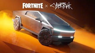 Tesla Cybertruck in Fortnite Trailer