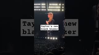 Taylor's new black blazer, she knows what she's doing!  #taylorswift #swifties #erastour