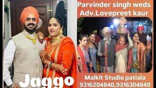 Jaggo (Parvinder weds Lovepreet)  Malkit studio live streaming in U.K 93162 04840