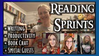 LIVE READING SPRINTS & NaNoWriMo + Georgia Bowers, @bibbidibobbidibooks &  @Wolfhailstorm