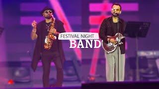 Festival night Live Band Performance -  Babylone zina  #iexperience #dubai