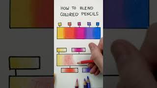 The BIGGEST MISTAKE Artists Make When Blending Colored Pencils