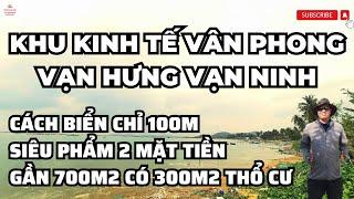 BÁN ĐẤT KHU KINH TẾ VÂN PHONG VẠN NINH KHÁNH HÒA. CÁCH BIỂN CHỈ 100M | TRẦN ANH THI BĐS.