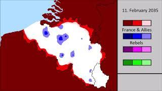 [Alternative Future] The first invasion of Belgium | Every day