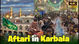 First Shab-e-Jummah Iftaar at Karbala Subhanallah - Ramzan 2025 Karbala Iraq