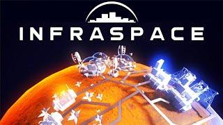 Infraspace Deutsch | Cities Skylines auf dem Mars? | early Alpha first look