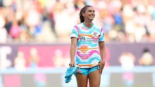 Alex Morgan's Send Off from Her Final Match