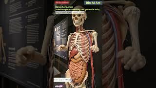 Stress hormones affecting the gut-brain axis Animation | Digestive System | Bio AI Art | 08