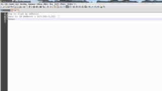 Tutorial - How to find ip address
