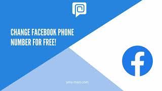 Facebook: Change Phone Number 2022 || SMS-MAN || Free