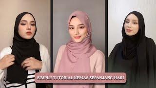 5 EASY SHAWL TUTORIAL – SIMPLE TUTORIAL KEMAS SEPANJANG HARI – QotrunNada