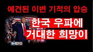 전체 언론+좌파 카르텔과 싸워 이겼다/트럼프 압승을 보면 한국 우파도 희망이 보인다/누리pd-tv