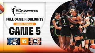 Connecticut Sun vs. Minnesota Lynx | FULL GAME HIGHLIGHTS | October 8, 2024