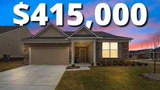 Inside A $415,000 New Construction Ranch Home In Canton Michigan!