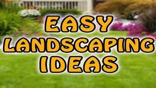 Easy Landscape Design Plans