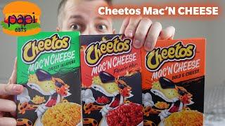 Cheetos Mac'n Cheese - All 3 Flavors - Review