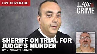 LIVE: Sheriff on Trial for Judge’s Murder — KY v. Shawn Stines — Arraignment