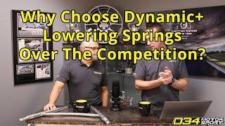 Why Choose Dynamic+ Lowering Springs Over The Competition? | 034Motorsport FAQ