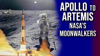 NASA Apollo and Artemis astronauts Charlie Duke and Douglas Wheelock