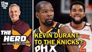 Knicks Won...But Is It Time to Call Kevin Durant? | THE HERD