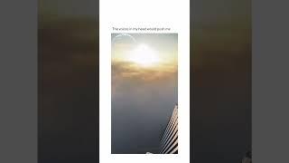 Above the Clouds ️ #wanderer #adrenalinerush #adrenalinejunkie  #viewsforviews #skyscraperview