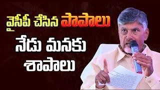 వైసీపీ చేసిన పాపాలు, నేడు మనకు శాపాలుగా మారాయి | CM Nara Chandrababu Naidu | TDP Official