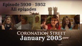 Coronation Street - January 2005