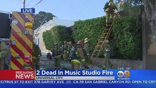 2 Dead In Music Studio Blaze In Universal City