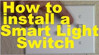 How to Install a Smart Light Switch