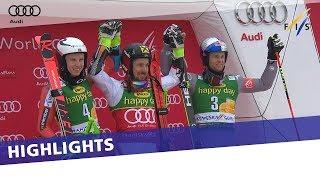 Marcel Hirscher locks up World Cup giant slalom title | Highlights