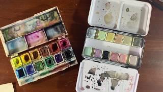 vintage pastel watercolour review 