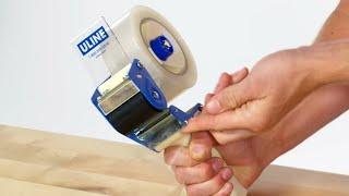 How to Load a Packing Tape Gun Dispenser