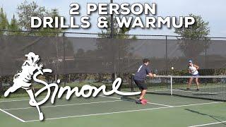 Coach Simone | 2 Person Drills & Warmup