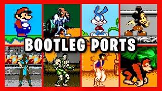 10 Terrible NES bootlegs of Famous Games