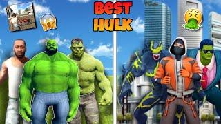 Which is the best Hulk | Indian bike 3d Vs Spider fighter 3 