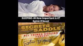 283. Sleeping IN - How Important can it be | Sylvie D'Aoust