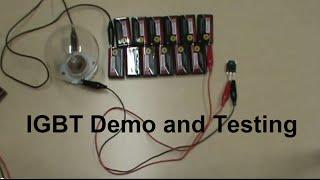 IGBT Operation and Testing