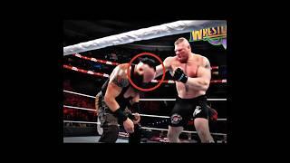 Braun Strowman Hit Knee to Brock Lesnar|••EDIT••~ Montage Tomada ( SLOWLED )#wwe #shorts .