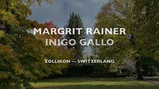 Margrit Rainer and Inigo Gallo Gravesite Memorial in Zollikon, Switzerland