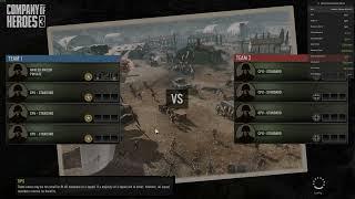 RTX 4070 Ti + Ryzen 7 5800X3D Benchmark in Company of Heroes 3 1440p Ultra Settings