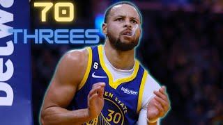 All 70 Made Threes from Steph Curry in December/January