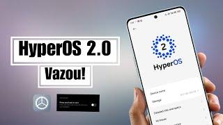 VAZOU  - HyperOS 2.0 - Novo Menu de Configurações - Primeiros Xiaomi's Com Atualização No Servidor