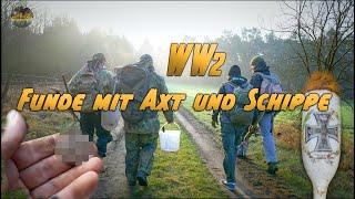 Wahnsinns Funde mit Axt und Schippe