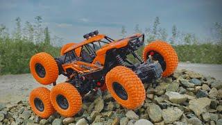 RC car offroading in rocks will shock you !