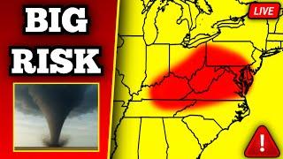 The Destructive Hail Storm That Hit Charleston, West Virginia, As It Occurred Live - 4/14/25